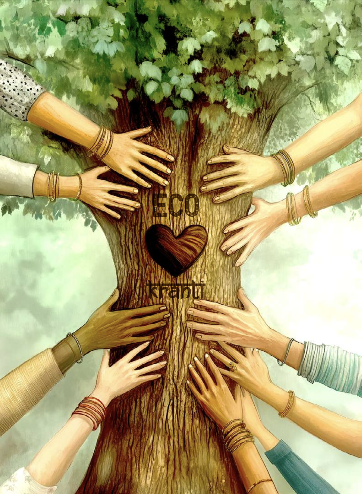 People collaborating on sustainability